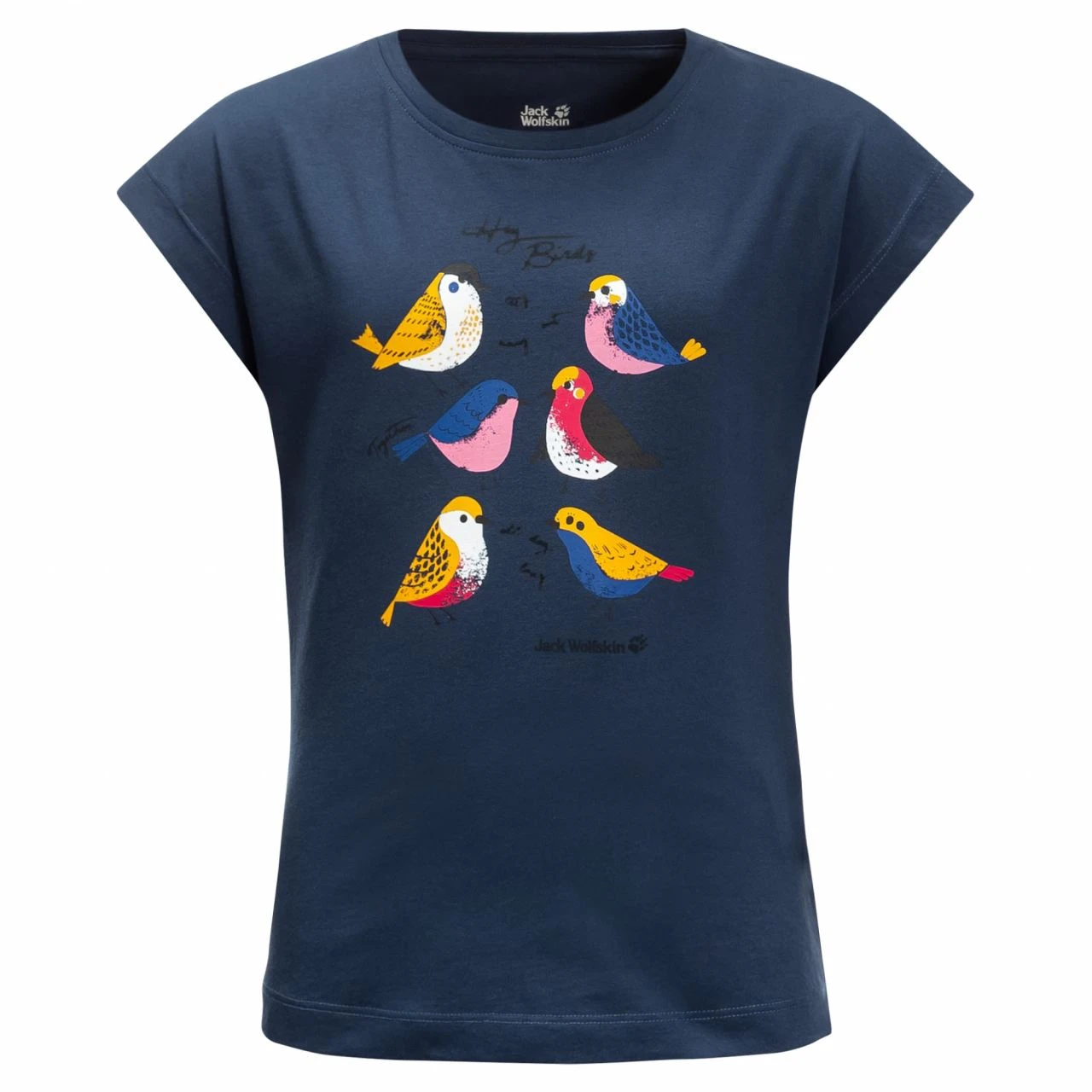 Jack Wolfskin Girls Tweeting Birds T 3 Jack Wolfskin Girls Tweeting Birds T
