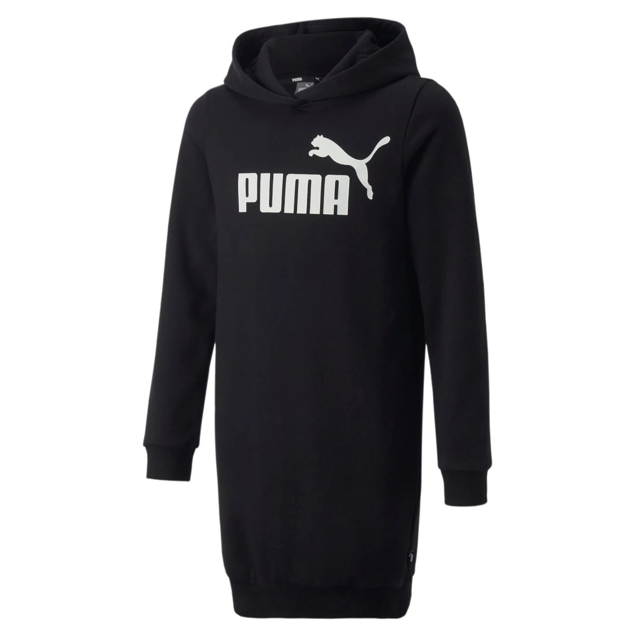 Puma Girls Essentials Logo Hooded Dress Fl 3 Puma Girls Essentials Logo Hooded Dress Fl